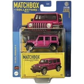 Matchbox Collectors '18 Jeep Wrangler JL, Purple, 1:64 Scale Diecast, 19/20