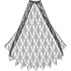 U-House Halloween Spider Web Cape Kids Halloween Party Role Play Spiderweb Dress Up Cloak
