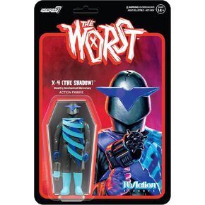 Super7 The Worst X-2 (The Unknown) Mutant Team - 3.75" The Worst Action Figure with Accessory Collectibles and Retro Toys