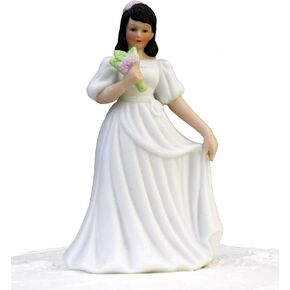 المقتنيات الزفاف البورسلين Quinceanera و Sweet Sixteen Cake Topper تمثال