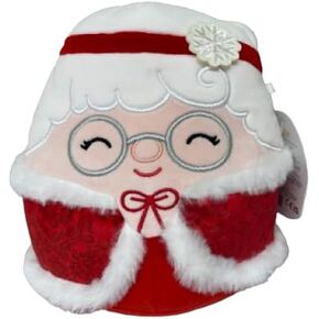 Squishmallows الرسمي Kellytoy Christmas 2023-اختر 5 بوصة أو 8 بوصة (نيكوليت السيدة كلوز ، 8 بوصة) ، SQXM23