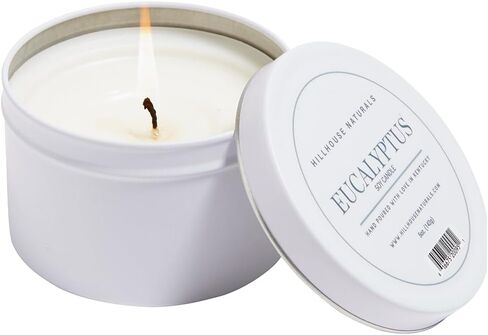 Hillhouse Naturals، علبة شموع وودز، 5 أونصة in Kuwait