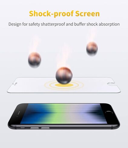 UNBREAKcable Screen Protector for iPhone 11/iPhone XR [2-Pack], Double Shatterproof Tempered Glass [Easy Installation Frame] [9H Hardness] [99.99% HD Clear] [Bubble Free] for iPhone 6.1 Inch in Kuwait