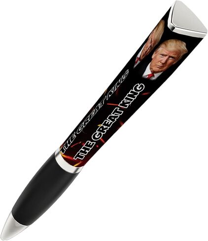 ANINKABOVE Trump The Great King Ballpoint Pen - Donald Trump Merchandise Gifts for Men & Women - Make America Great Again 3-Sided Pen Imprinted in the USA in Kuwait