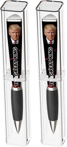 Aninkabove Trump The Great King Ballpoint Pen - Donald Trump Gerchandise Gifts for Men & Women - اجعل أمريكا عظيمة مرة أخرى على الوجهين في الولايات المتحدة الأمريكية in Kuwait