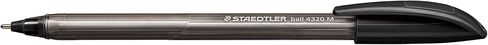 STAEDTLER 4320 MKP50 Stick Rainbow Ballpoint Pen - Assorted Colours (Tub of 50) in Saudi Arabia