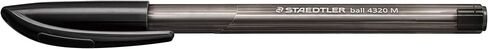 STAEDTLER 4320 MKP50 Stick Rainbow Ballpoint Pen - Assorted Colours (Tub of 50) in Saudi Arabia