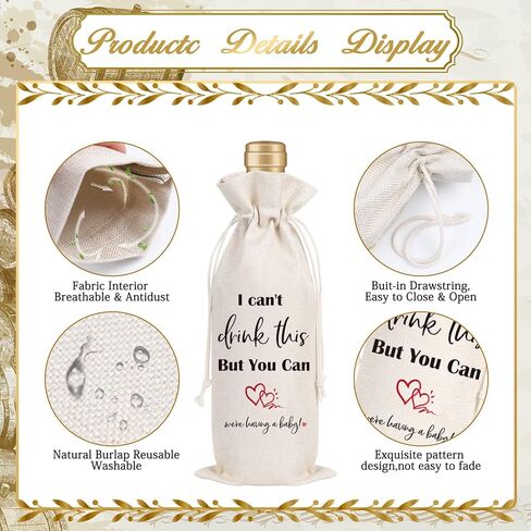 2025 Retirement Gift Wine Bag - Wxiben Retirement Gift for Women Men Pairs Well With Retirement Wine Bottle Bags Gift Funny 2025 Retirement Gifts for Retired Teacher Employees Friend Coworkers Boss in Kuwait