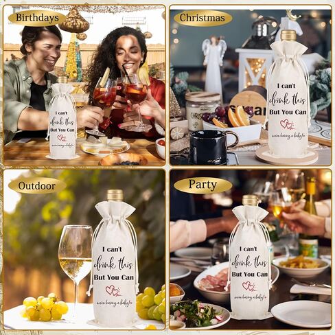 2025 Retirement Gift Wine Bag - Wxiben Retirement Gift for Women Men Pairs Well With Retirement Wine Bottle Bags Gift Funny 2025 Retirement Gifts for Retired Teacher Employees Friend Coworkers Boss in Kuwait