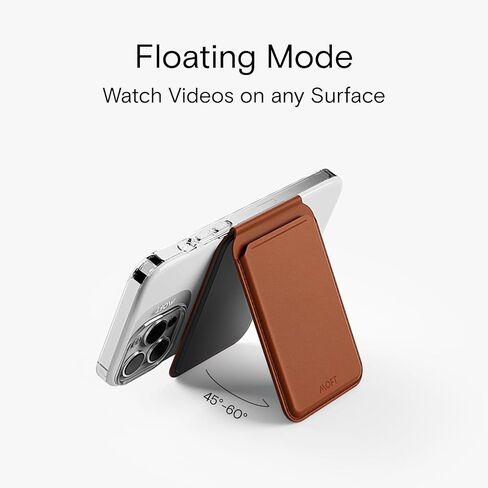 MOFT MagSafe Compatible Wallet Quick Access for iPhone 14 /iPhone 13/ iPhone12 series Open ID Window Convenient Card Use and Sturdy Stand with Steel Hinge Flash Wallet Phone Stand in Kuwait