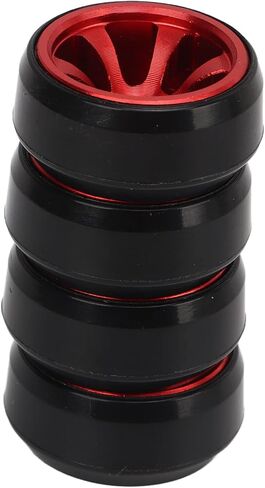 4 PCS RC Drift Tire Aluminum Alloy Tires Replacement Parts for WLtoys K989 1/28 RC Car 44954 RC Car Drift Tire () in Saudi Arabia