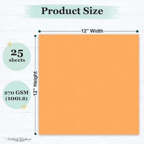 Cardstock Warehouse Pop Tone Sour Apple Green Matte Premium Cardstock Paper - 12 x 12" - 100 Lb. / 270 Gsm - 25 Sheets in Saudi Arabia
