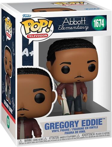 Funko Pop TV: Abbott Elementary - Gregory Eddie - Collectable Vinyl Figure - Gift Idea - Official Merchandise - Toys for Kids & Adults - Comedy Fans - Model Figure for Collectors in Kuwait