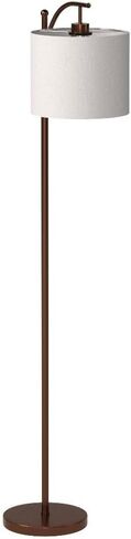 Brightech Montage Modern Floor Lamp - ظل قوس طويل لغرفة المعيشة والمكتب وغرفة النوم - في منتصف القرن البرونز in Saudi Arabia