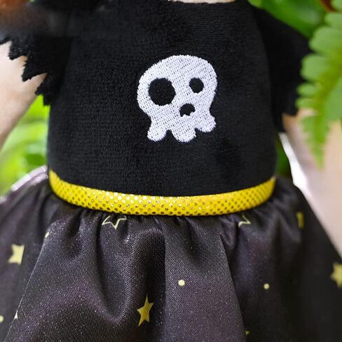 13" Exclusive New Halloween Princess Fairy Plush Doll, Witches and Pumpkin Girl Gifts, Non-Toxic Soft Skin-Friendly PP Cotton Stuffed Angela (Witches) in Saudi Arabia