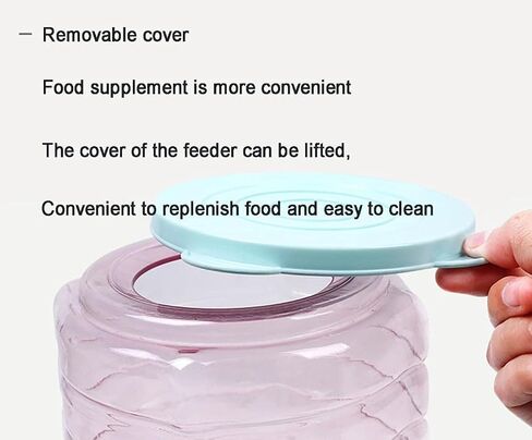 1.8L Pet Feeder Exercise Intelligence Dog Cat Automatic Press Feeder (Pink) in Saudi Arabia