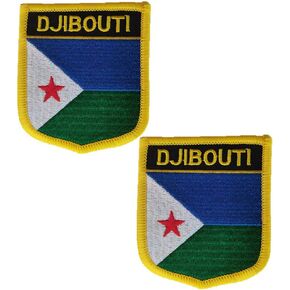Vatican Single Flag Embroidered Patches Tactical Morale Applique Fastener Iron On Sew On Emblem Patch 2 Pieces (Vatican)