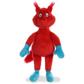 Aurora® Whimsical Dr. Seuss ™ Fox in Socks محشو بالحيوان - سرد القصص السحرية - مرخص رسميًا - أحمر 12 بوصة