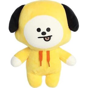 Aurora® Lovable BT21 Chimmy Stuffed Animal - متعة قابلة للتحصيل - جاذبية مبهجة - أصفر 10 بوصات