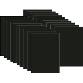 Briartw 20 Sheets A4 Rubber Magnetic Sheets Set,0.3mm Thick Single Sided Magnetic Sheets Flexible Rubber Sheets for Metal Dies Storage and Organize Scrapbooking Tool Craft Supplies,11.7x8.2inch