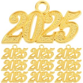 Operitacx 2025 Tassel Charms for Graduation Cap, 2025 Charms Graduation Decorations, Graduation Charm for Graduate Hats