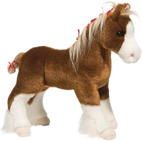 دوغلاس سامسون Clydesdale مسودة الحصان أفخم حيوان محشو