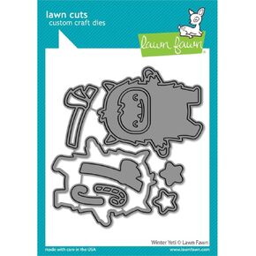 Lawn Fawn LF3259 Winter Yeti Dies