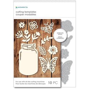 وفاة Momenta Mason Jar Butterfly - 10 PC