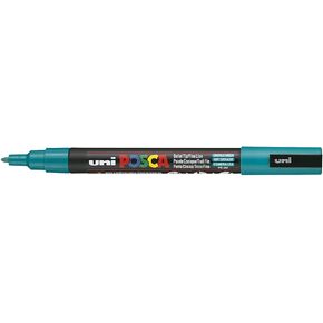 Uni -Ball Posca Marker Pen PC -3M - Emerald Green - قلم واحد
