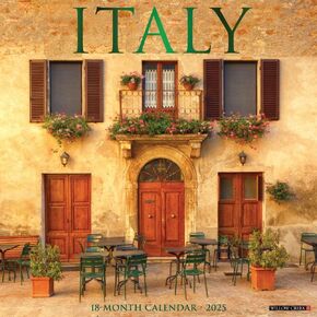 Willow Creek Press, Italy 2025 Wall Calendar