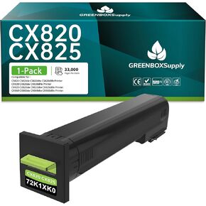 إعادة تصنيع 72k1xk0 CS820 Cx820 Cx825 Cx860 برنامج Toner Toner Cartridge Extra High Livers