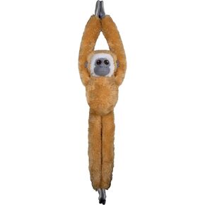 EcoBuddiez Tree Huggers - Gibbon من Deluxebase. لعبة صغيرة 55 سم معلقة من الزجاجات البلاستيكية المعاد تدويرها. لعبة ناعمة وذات فخمة من الصديقة للبيئة وهدية مثالية محبوب للأطفال.