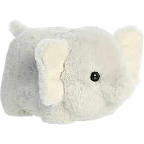 Aurora® رائعتين Spudsters ™ Eri Elephant Animped - Cuddles المريح - الصحابة المرحة - رمادي 10 بوصات