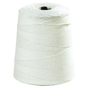 Brand Brand PTWC630 Cotton Twine ، 8-PLY ، 20 رطلاً ، وايت ، 6300 '