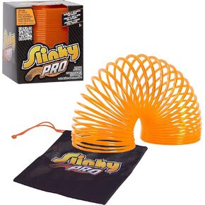 لعبة Slinky® Pro البلاستيكية الزبارية المملوءة ، برتقالية ، قطرها 3.4 بوصة ، ألعاب الأطفال للأعمار 5 حتى اللعب فقط
