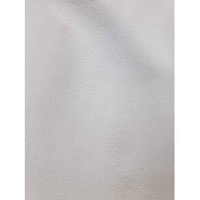 NAT Leathers White Weekender Soft Upholstery Chap Cowhide Genuine 24" X 24" Cutting Leather Hide Skin Natural Tumble Grain 2.5-3.0 oz