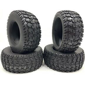SF011 10SC Tyre Tires (76mm 2.99in Rims) Fits 1/10 1/12 RC Off Road Rock Cralwer Shore Truck huanqi 727 axial YETI HPI Blitz 10 Associated Short Course Slash Ananta 10sc-10a JUMPSHOT SC HOBAO