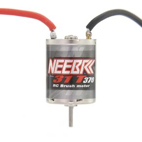 RC Motor, Small Motor 370 31T Brushed Motor for RC Car Motor Traxxas Slash AXIAL SCX24 Tamiya C24 MN HSP 1/18 1/24 Crawler Car Upgrade Parts