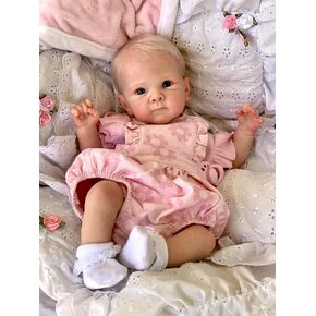 Zero Pam LifeLike Reborn Baby Baby Dolls Girl 18 بوصة واقعية من جديد دمى السيليكون الناعم الكامل الجسم دمية الطفل الصحي