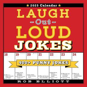 Laugh-Out-Loud Jokes 2025 Wall Calendar: 400+ Punny Jokes