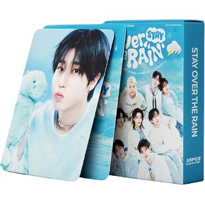 Stray Kids Photocards Kpop Stay Over the Rain Cards 55pcs Stray Kids 5th Fanclub Photo Card