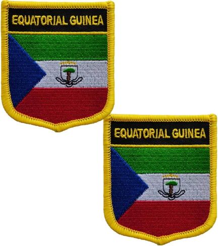 Vatican Single Flag Embroidered Patches Tactical Morale Applique Fastener Iron On Sew On Emblem Patch 2 Pieces (Vatican) in Saudi Arabia