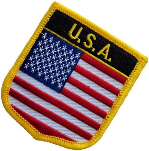 Vatican Single Flag Embroidered Patches Tactical Morale Applique Fastener Iron On Sew On Emblem Patch 2 Pieces (Vatican) in Saudi Arabia