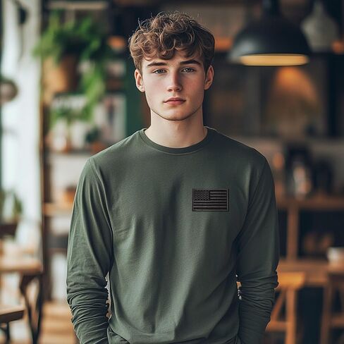 Gygyl 15 قطعة حديد صغير على بقع العلم الأمريكي بتصحيحات الولايات المتحدة الوطنية أوف أمريكا ، تصحيح التطريز للملابس ، والقبعة ، والجوارب ، والجينز ، وملحقات DIY-البيضاء والأحمر in Kuwait