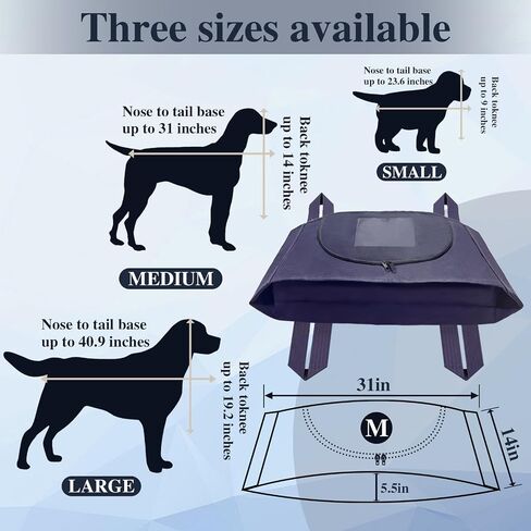Pet Burial，Eco Friendly Pet Body Bag，Pet Burial Box for Every Breed Size， Pet Casket for Burial and Cremation (M) in Saudi Arabia
