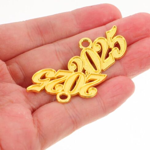 Operitacx 2025 Tassel Charms for Graduation Cap, 2025 Charms Graduation Decorations, Graduation Charm for Graduate Hats in Saudi Arabia