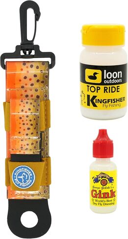 Gehrke’s Gink and Loon Outdoors Top Ride Dry Fly Floatant with Kingfisher Combo Holder in Kuwait