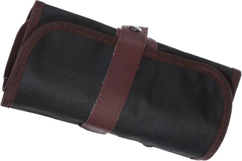 PATIKIL Handmade 36 Slots Roll Up Pencil Case, Oxford Cloth Pencil Wrap Pouch Pen Holder Organizer for Artist Drawing Coloring Sketching, Blue in Saudi Arabia