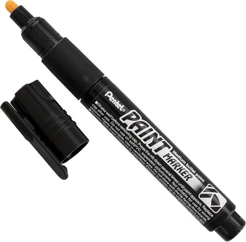 Pentel Paint Markers, Medium Bullet Point, Assorted Ink (DEFGKNPSV) 9-pk - MMP20BP9M in Saudi Arabia