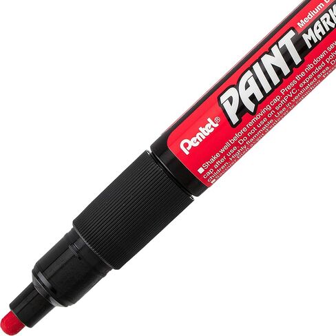 Pentel Paint Markers, Medium Bullet Point, Assorted Ink (DEFGKNPSV) 9-pk - MMP20BP9M in Saudi Arabia